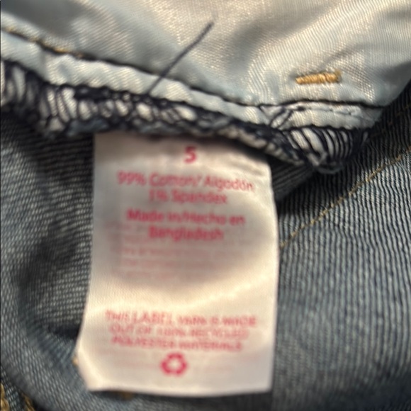 Denim Mini Skort - Picture 5 of 11